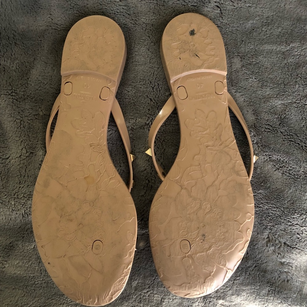 SOLD——Valentino Rockstud Jelly Sandals - Picture 2 of 8